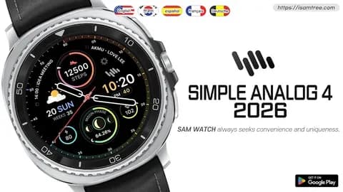 SamWatch Simple Analog 4 2026