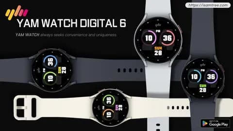 YamWatch Digital 6