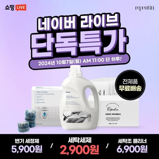 삶아빤듯한 세탁세제 3L