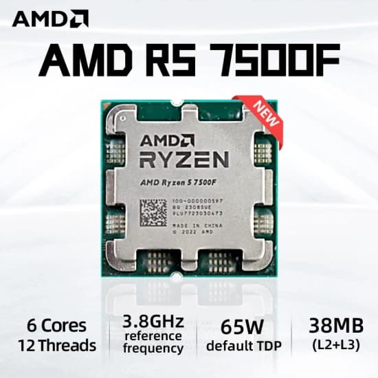 AMD Ryzen 5 7500F R5 7500F