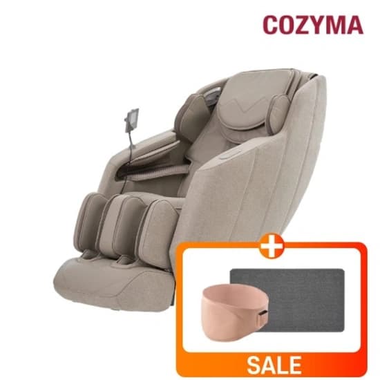 코지마 안마의자 오블리크 + 마사지기 + 전용러그