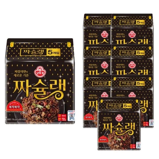짜슐랭 멀티팩 8봉 40개입 (23,400원 / 무료배송)