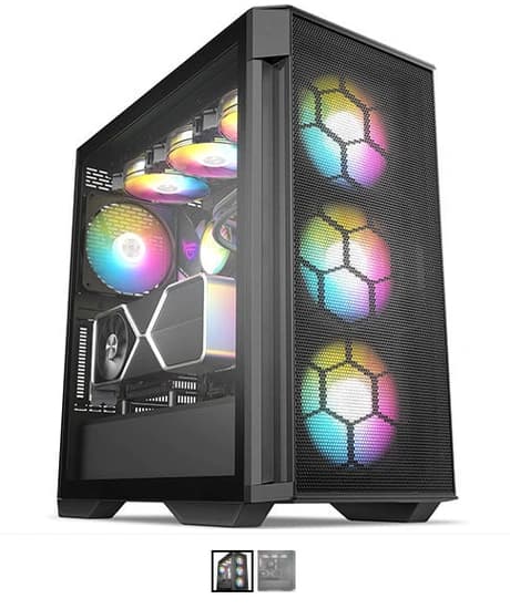 BRAVOTEC GUARDIAN 3100M V2 타이탄 글래스 케이스(블랙) BRAVOTEC GUARDIAN 3100M V2 타이탄 글래스 케이스(블랙)