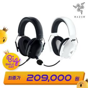 레이저코리아 블랙샤크 V2 PRO 플스라이센스 게이밍헤드셋 (209,000)
