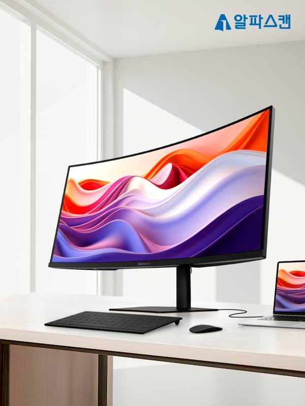 알파스캔 울트라와이드 3425Q IPS블랙 신제품 런칭 앵콜전