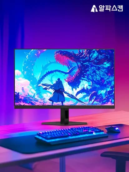 알파스캔 AOC 27G4XE 180Hz IPS 스피커 내장 게이밍 모니터 강세일