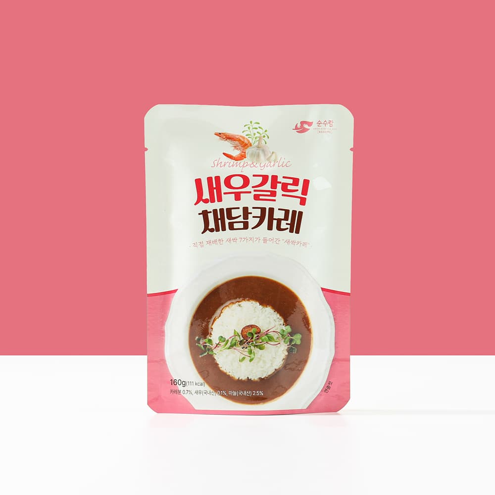새우갈릭 채담카레 10개