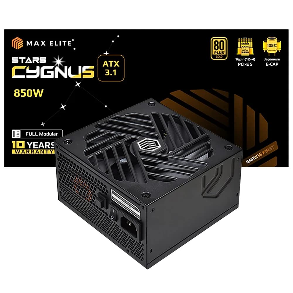 맥스엘리트 STARS CYGNUS 850W 80PLUS골드 풀모듈러 ATX3.1 외 다양