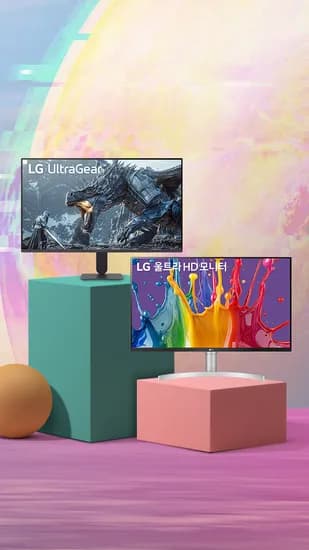 LG 27G411A 27인치 게이밍모니터 4K 스마트 스윙세트 울트라파인 6종 17.9만