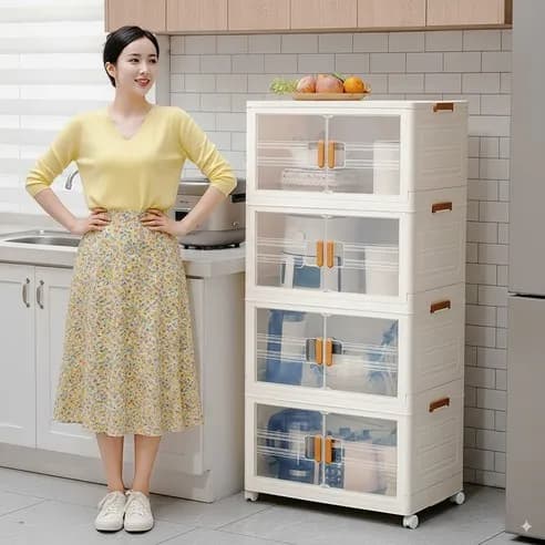 씽크라이프 360도 이동식 폴딩 수납장 특대형 외 다양