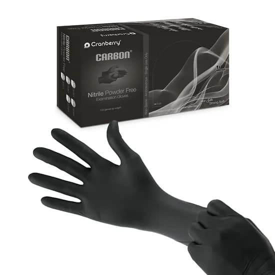 다용도 고급 니트릴 장갑 카본 S, M, L 100매