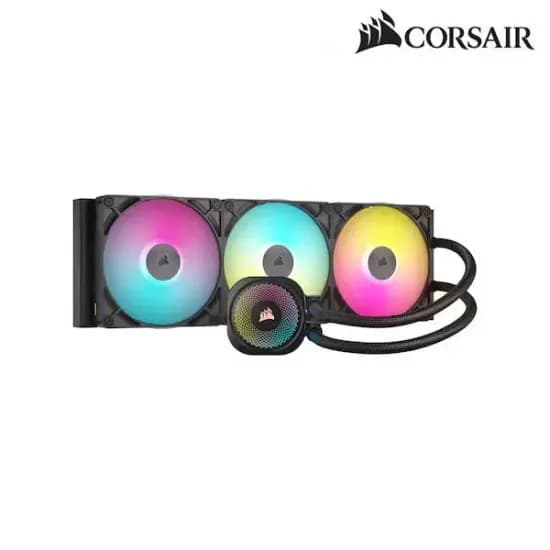 커세어 iCUE LINK TITAN 420 RX RGB 수냉쿨러 블랙