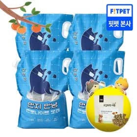포우장 고양이모래 먼지안녕 벤토나이트 9KG X 4팩 총 36KG