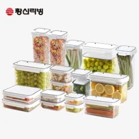 창신리빙 스카이락 시리즈 밀폐용기 반찬통 김치통 외 다양