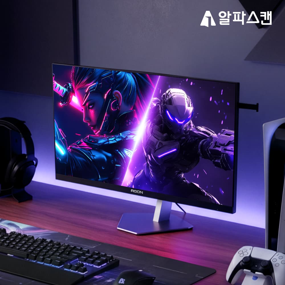 알파스캔 AGON PRO 276UZ 4K UHD 240Hz FHD 480Hz 게이밍 모니터