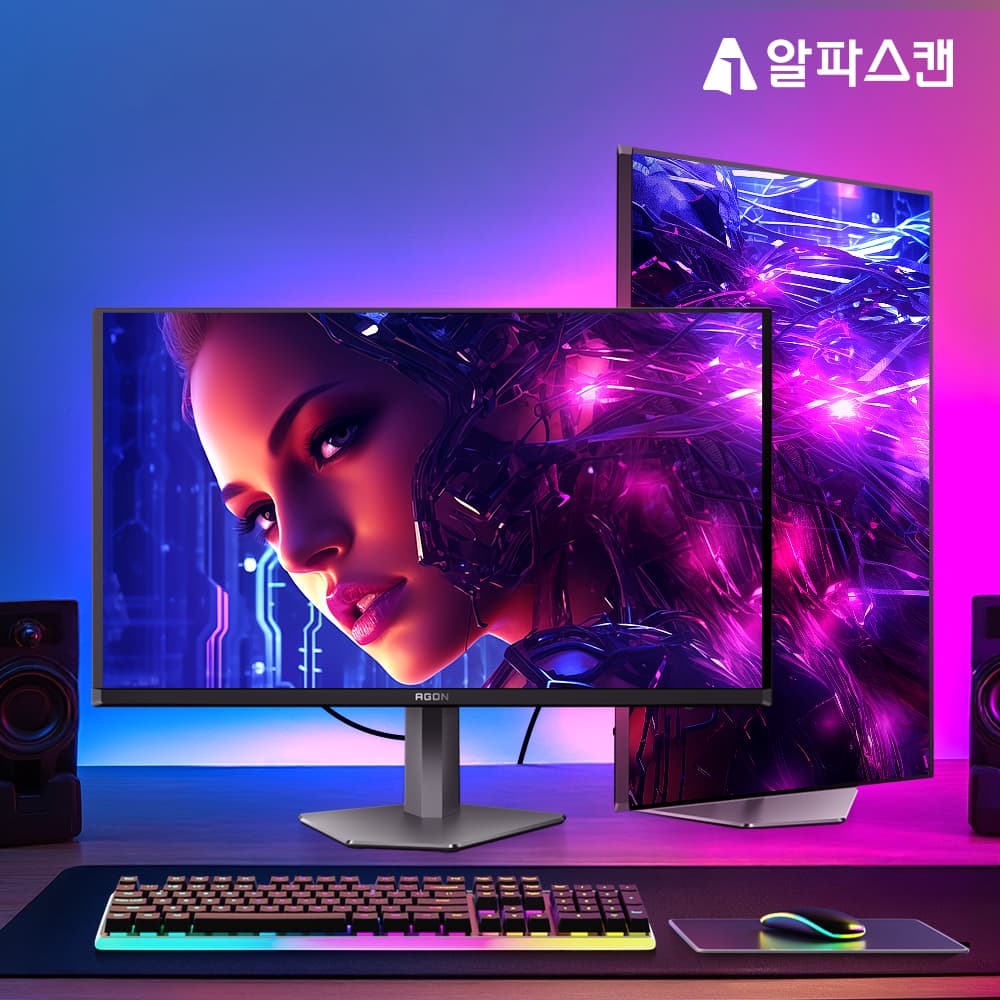 AGON PRO 276UZD 4K UHD 240Hz QD-OLED 0.03ms 외 다양