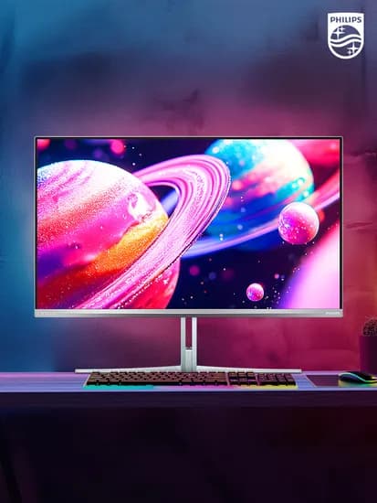 화이트 게이밍 모니터 27M2N8500 QHD OLED 360Hz