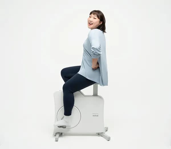 스포틀러 원더바이크 이수지 접이식 실내자전거
