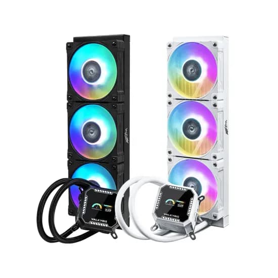 다산코퍼레이션 발키리 B360 LCD 3열수랭 및 기계식키보드
