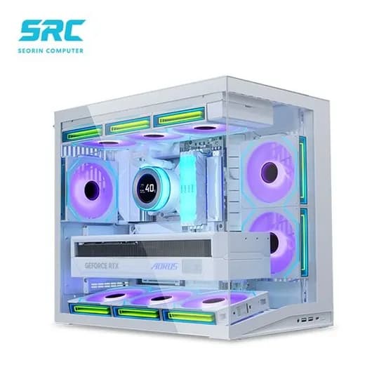 9800X3D RAM 32GB 리안리 O11D MINI V2 화이트 반본체 감성PC