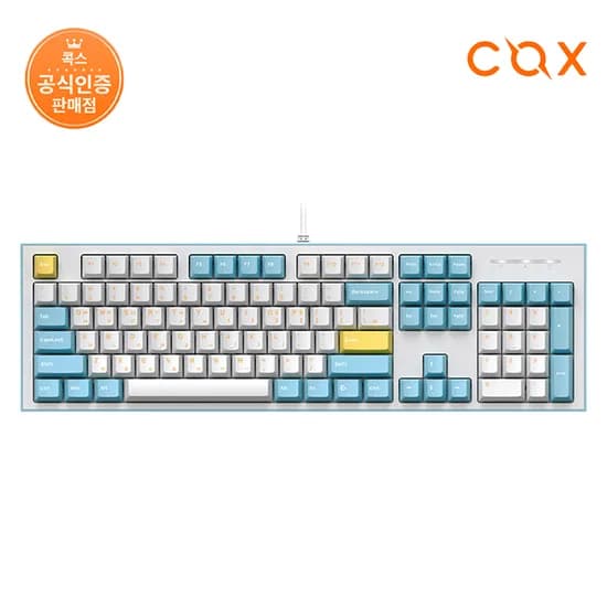 콕스 저소음 기계식 키보드 CK01 SL PBT / CK01 SL TKL