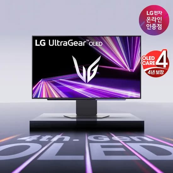 LG전자 OLED 게이밍 모니터 27GX700A 840000원, IPS 게이밍 모니터 24G411A 140000원
