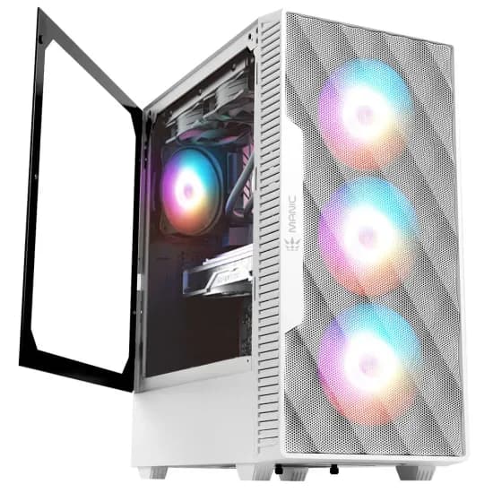 마이크로닉스 MASTER M60 메쉬 화이트