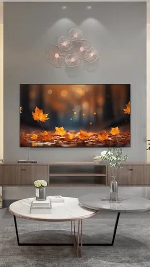 삼성 4K UHD 비즈니스 TV 65인치-85인치 이동식스탠드