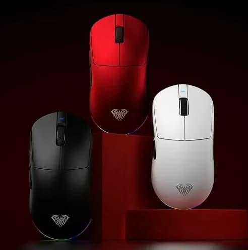 독거미 AULA V9 시리즈 올파워 무선 게이밍 마우스 PAW3395, PAW3950, 8KHz