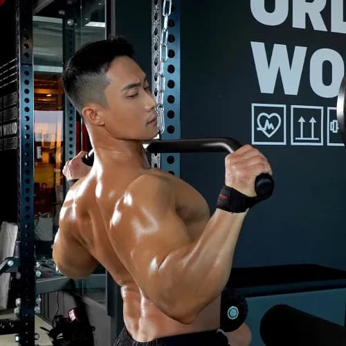 하빈져 코튼 리프팅 스트랩 블랙