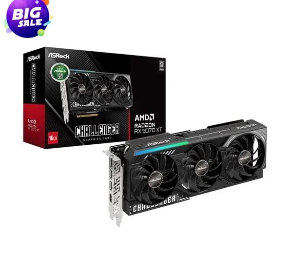 ASRock 라데온 RX 9070 XT CHALLENGER D6 16GB 라데온 RX 9070 XT REAPER D6 16GB