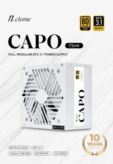 ⚡고품격 파워서플라이, 엔클롬 CAPO 골드 시리즈 !! ⚡