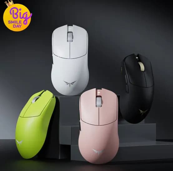 VGN F2 Ultra+ 무선 게이밍 마우스 PAW3395 8K 나노 수신기