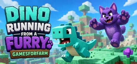 Dino running game for kids