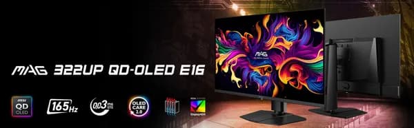 MSI MAG 322UP QD-OLED E16 4K 165 게이밍 모니터 899,720원