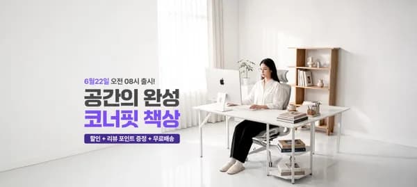 🔥핫딜 에이픽스 신상 코너핏데스크 239,000원 → 178,000원