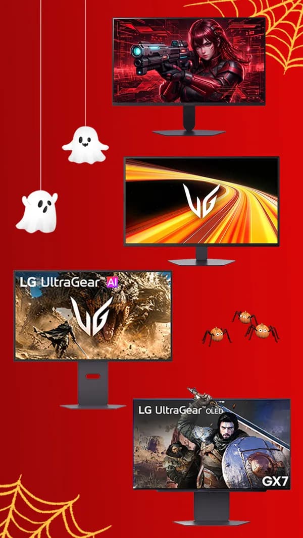 LG 게이밍모니터 LIVE특가🔥 4세대 OLED 27GX700A 64만 | 300Hz 27G550B 28만 | 스마트모니터 세트 27만