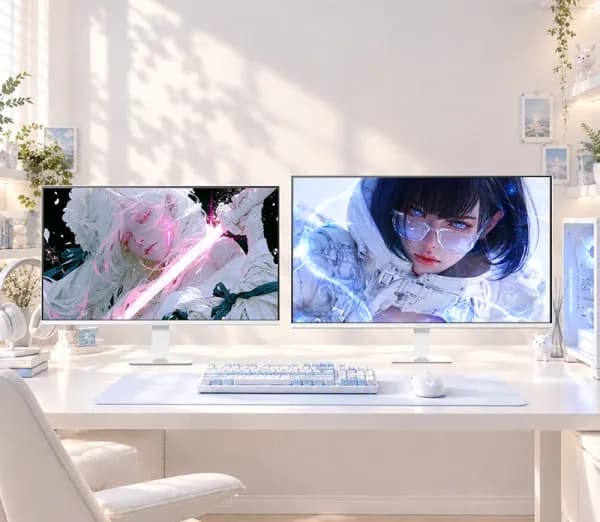 LG 27G411BW 27인치 IPS 144Hz 화이트 모니터 외 LG 화이트 모니터 라이브 할인 제품