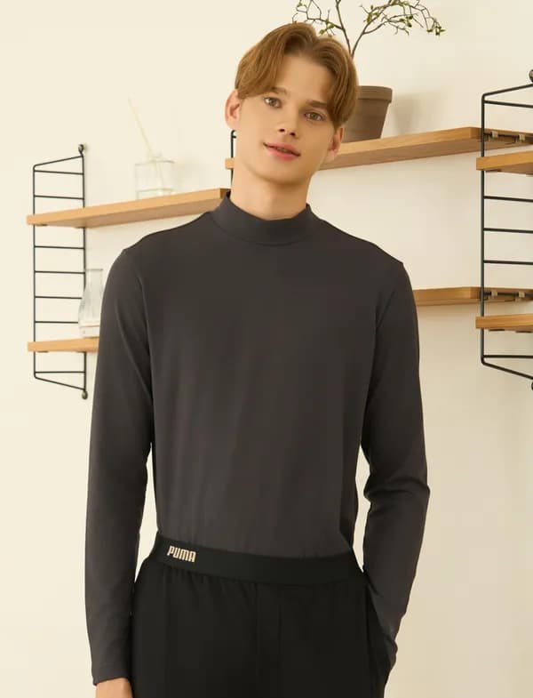 푸마 바디웨어 기모 모크넥 롱슬리브 5,950원