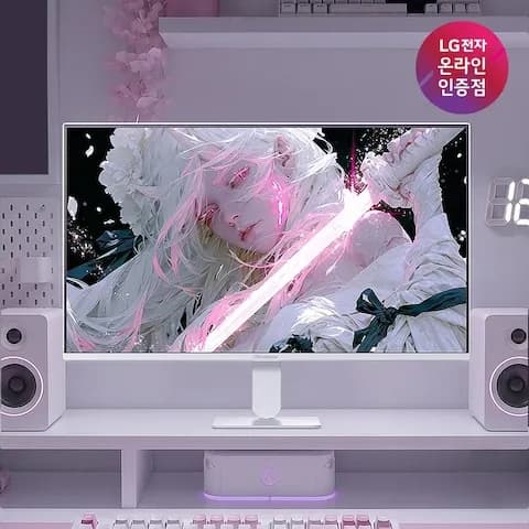 LG 화이트 모니터 27G411BW 외 4종 할인