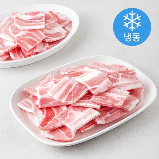 곰곰 한돈 복고 삼겹살 구이용 (냉동)
