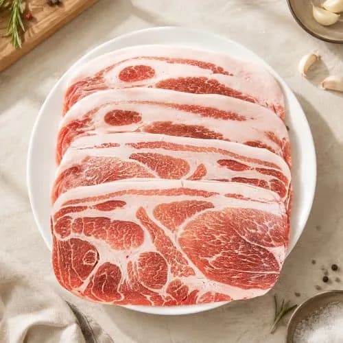 돼지고기 목전지 1kg 제육용 불고기용 찌개용 구이용