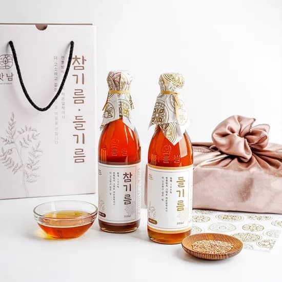 참기름 350ml 외 들기름 350ml