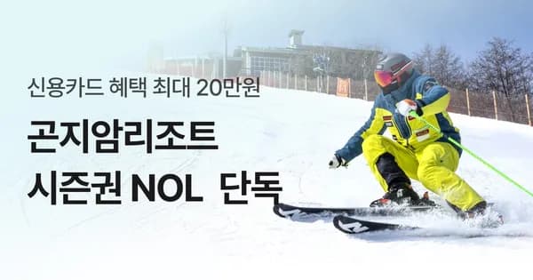 곤지암리조트 시즌권 (다양/무료)