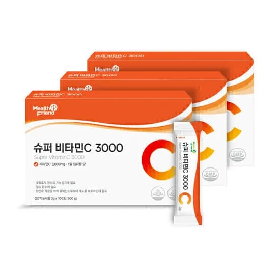고함량 슈퍼 비타민C 3000 100포 3박스