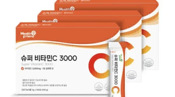 고함량 슈퍼 비타민C 3000 100포 x 3박스 총 300포