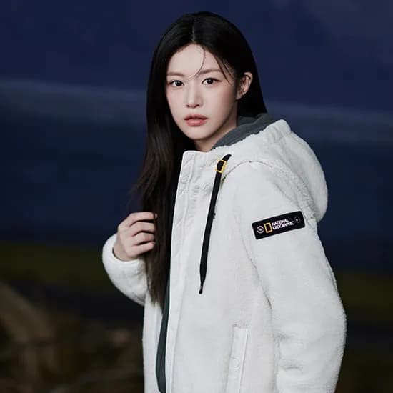 내셔널지오그래픽 남여 헤론 U넥 경량 구스다운 점퍼