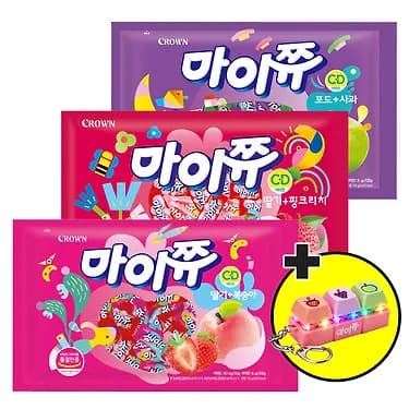 크라운 대용량 마이쮸 720g 1+1+1 21470원