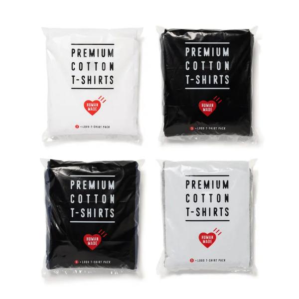 휴먼메이드 반팔티셔츠 3PACK 6.5발