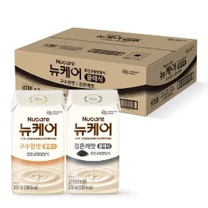 대상웰라이프 뉴케어 클래식 반반세트24개 2900원 무배 내용필독